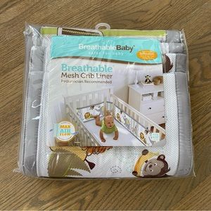Breathable Mesh Crib Liner